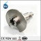 Grooved mounting shaft of SUS304, turn‑mill composite machined part, high‑precision equipment shaft component