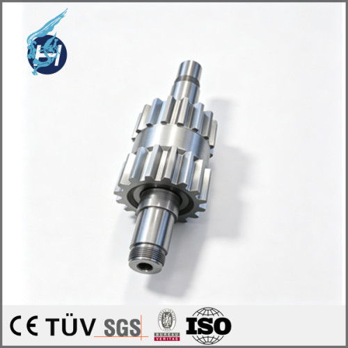 High-speed inductive rotating shaft of Q235 material, gear component, eddy current dynamometer equipment part