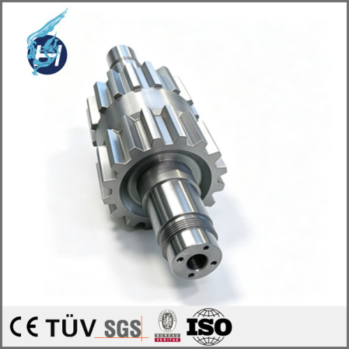High-speed inductive rotating shaft of Q235 material, gear component, eddy current dynamometer equipment part