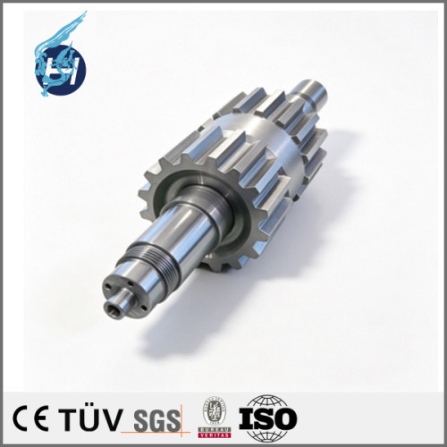 High-speed inductive rotating shaft of Q235 material, gear component, eddy current dynamometer equipment part