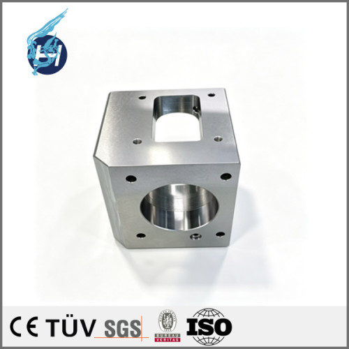 SS400 spacer block, black oxide finished component, semiconductor equipment parts