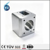 SS400 spacer block, black oxide finished component, semiconductor equipment parts