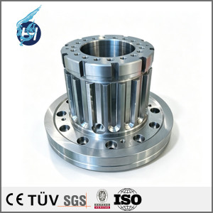 S45C材质主轴，车铣复合高精度部件，机床工作台主轴