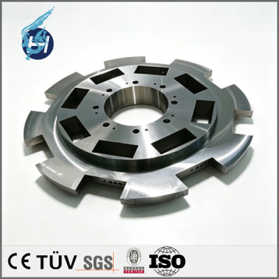 40Cr 8-station carrier, precision ground component, semiconductor equipment parts