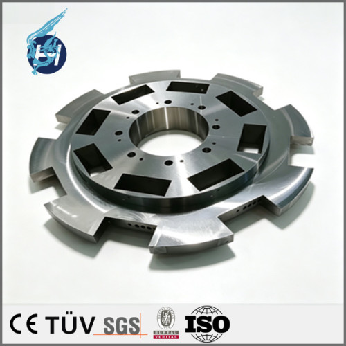 40Cr 8-station carrier, precision ground component, semiconductor equipment parts