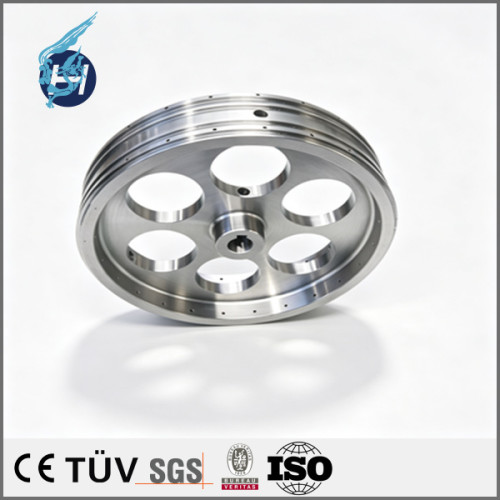 Planetary rotation wheel of NAK80 material, turn-mill composite machined parts, accessories for vacuum coating machine