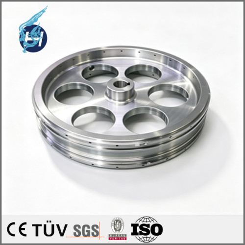 Planetary rotation wheel of NAK80 material, turn-mill composite machined parts, accessories for vacuum coating machine