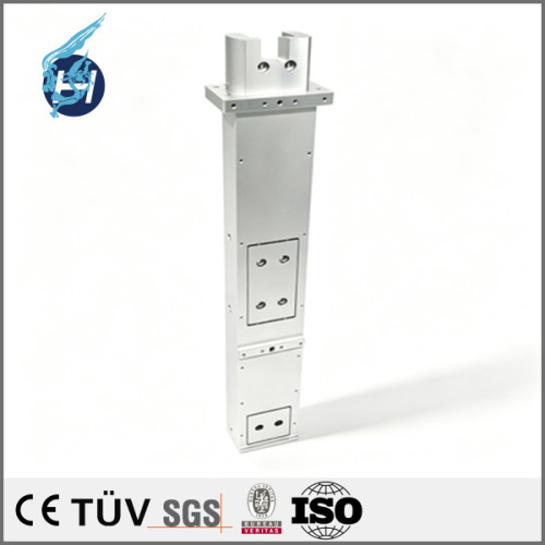 AL6061-T6 spliced mounting groove, sandblasted and anodized part, semiconductor equipment component
