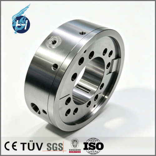 45# Steel Chuck Rear Body Part, Turn-Mill Composite Machined Component, Machine Tool Mother Equipment Accessory