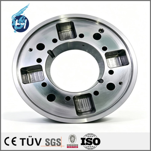 45# Steel Chuck Rear Body Part, Turn-Mill Composite Machined Component, Machine Tool Mother Equipment Accessory