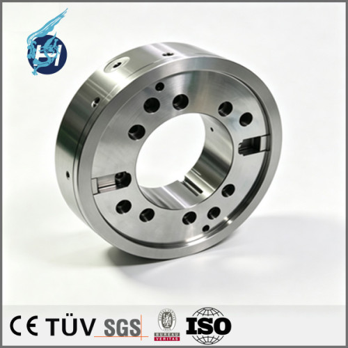45# Steel Chuck Rear Body Part, Turn-Mill Composite Machined Component, Machine Tool Mother Equipment Accessory