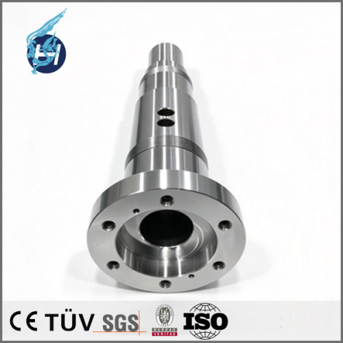 42CrMo rotor shaft, turn-mill composite machined part, industrial mother machine equipment accessory