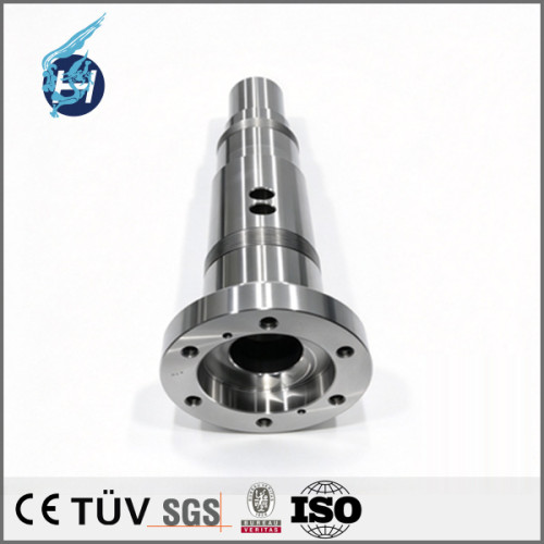 42CrMo rotor shaft, turn-mill composite machined part, industrial mother machine equipment accessory