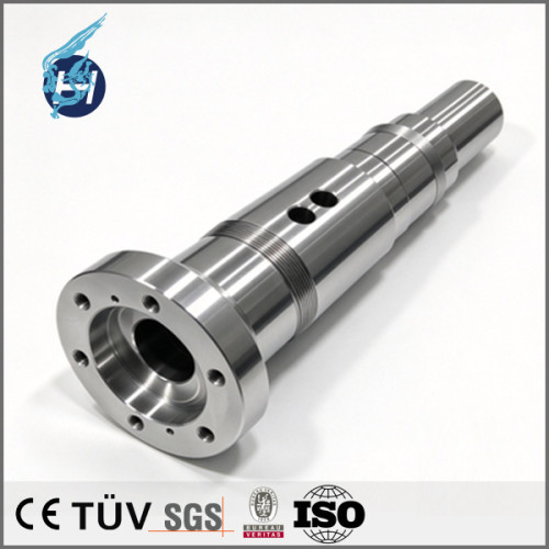 42CrMo rotor shaft, turn-mill composite machined part, industrial mother machine equipment accessory