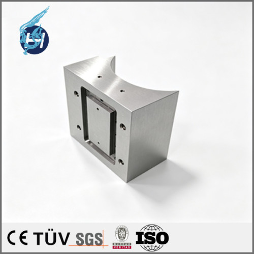 Base foil bracket of A2 material, 5-axis machining center part, component for air bearing