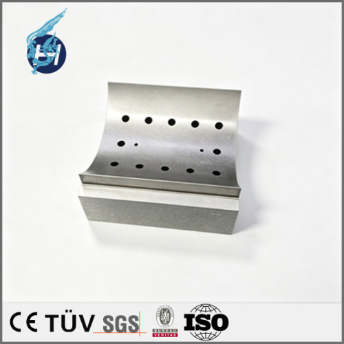 Base foil bracket of A2 material, 5-axis machining center part, component for air bearing