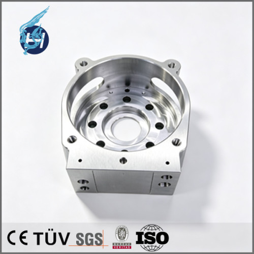 Support base of 316L material, part processed by 5-axis machining center, precision mounting bracket accessory