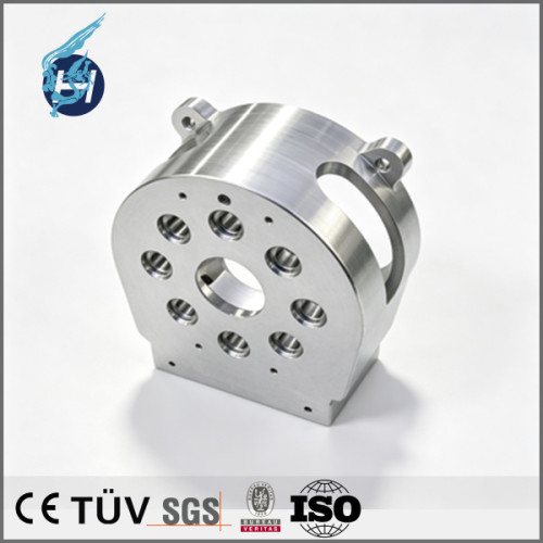 Support base of 316L material, part processed by 5-axis machining center, precision mounting bracket accessory