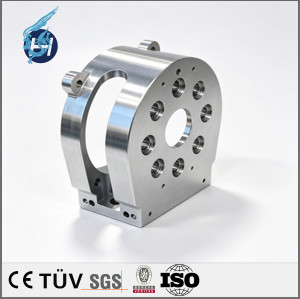 Support base of 316L material, part processed by 5-axis machining center, precision mounting bracket accessory