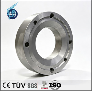 Stop block of 9Cr18Mo material, sandblasting surface treatment, high-precision semiconductor equipment part