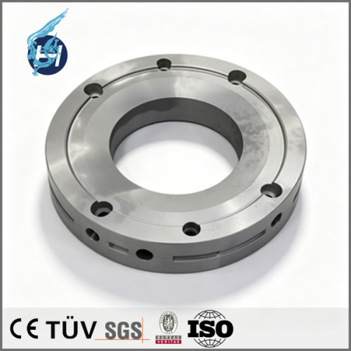 Stop block of 9Cr18Mo material, sandblasting surface treatment, high-precision semiconductor equipment part