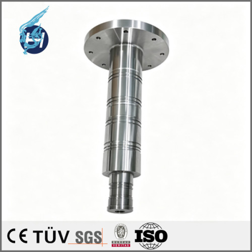 SUS304 stainless steel long shaft, turn-milling composite machined part, spindle component for mother machine