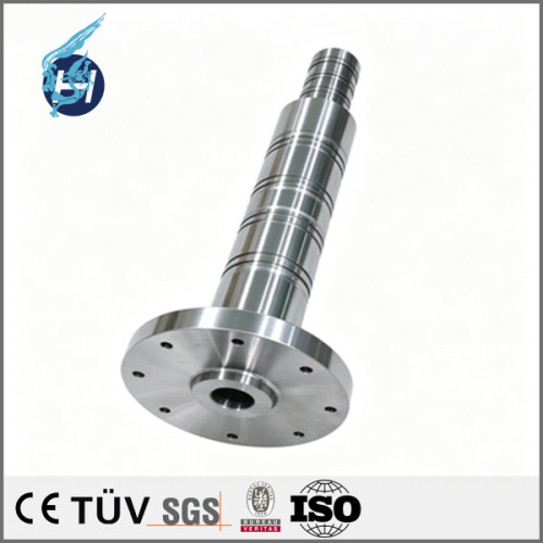 SUS304 stainless steel long shaft, turn-milling composite machined part, spindle component for mother machine