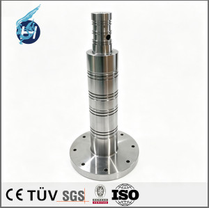 SUS304 stainless steel long shaft, turn-milling composite machined part, spindle component for mother machine