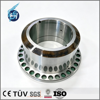 Rear bearing housing made of SUJ2, turn-milling composite machined part, accessory for automation equipment