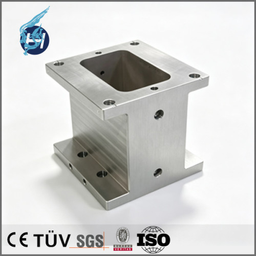 Connecting sleeve of 316L, part ground by high-precision surface grinder, accessory for semiconductor equipment