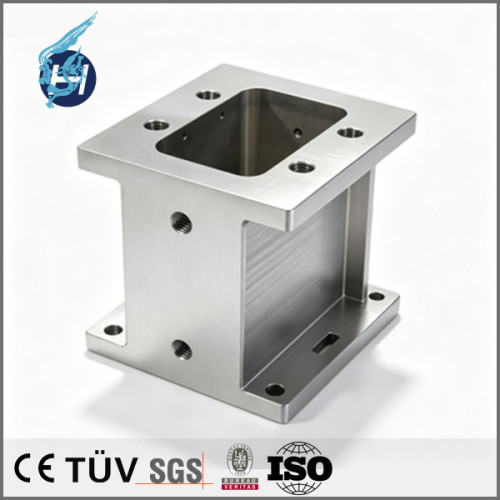 Connecting sleeve of 316L, part ground by high-precision surface grinder, accessory for semiconductor equipment