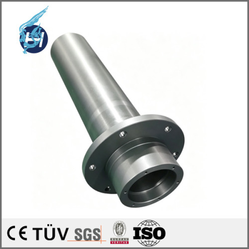Flange of FC200 material, turn-mill composite machined part, accessory for industrial mother machine equipment