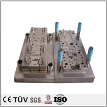 High-speed continuous stamping die and terminal progressive cold stamping die