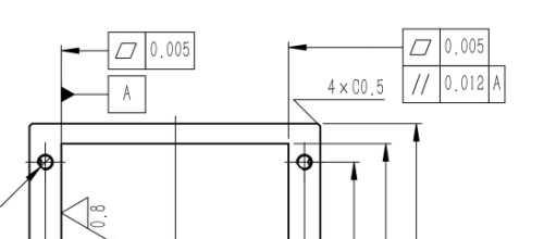 Connecting sleeve of 316L, part ground by high-precision surface grinder, accessory for semiconductor equipment