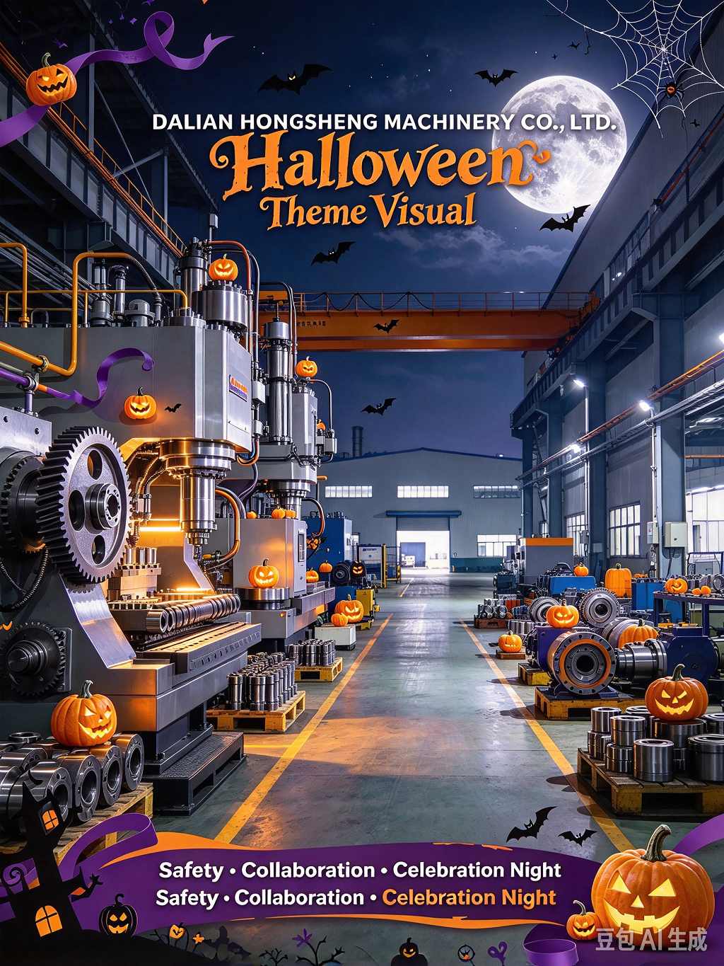 Dalian Hongsheng Machinery Co., Ltd. Extends Halloween Greetings to Global Partners and Reaffirms Commitment to Precision Machining