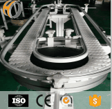 The plastic circular flexlink chain conveyor for milk powder