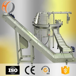 H5935 Modular Z shape Food Industry inclined modular Belt Conveyor with cleats