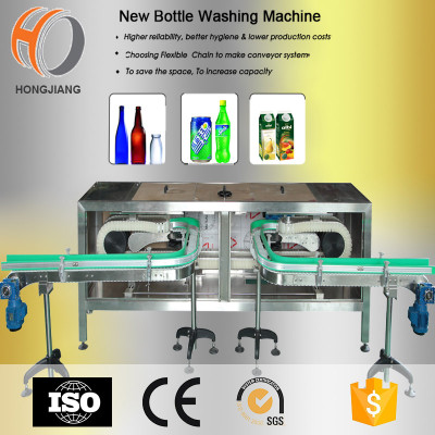 Reliable and Durable Automative Industry Glass Bottle Washing Machine and Conveyor - Maximize Efficiency