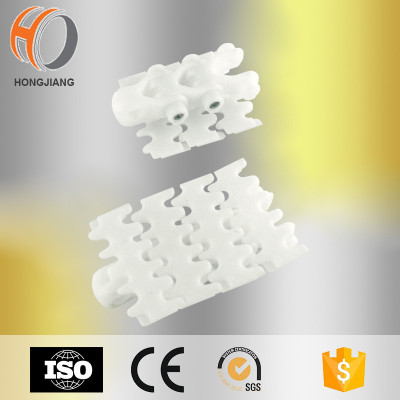 White Plastic flexing beverage tooth conveyor chains1770 70 820