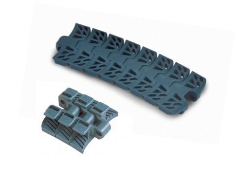 Plast Link 1050 Magnet Flex Chains Flat Top cadena de transporte de cadenas flexibles