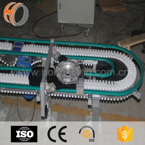 Rodillo flexible accesorio Transportador de paletas movimiento rápido de carga paletizada
