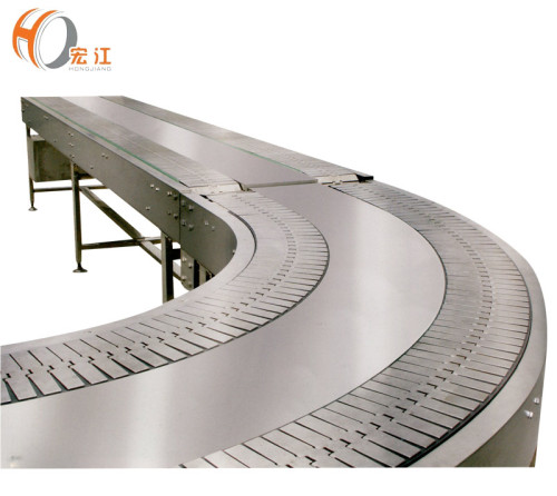 double channel 90 degree plastic stainless steel curved table top chain conveyors table top chain conveyor manufacturers