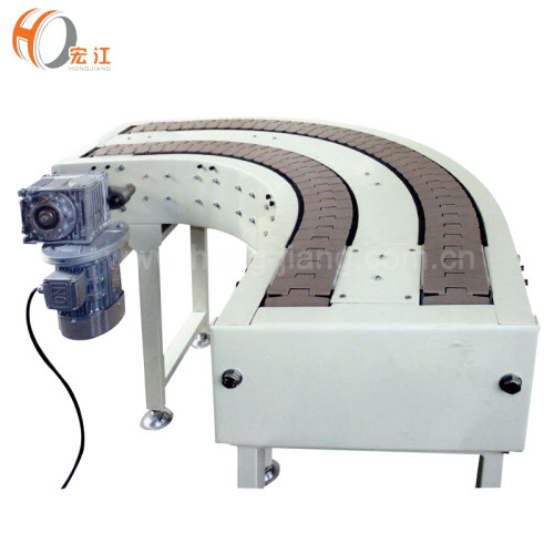 double channel 90 degree plastic stainless steel curved table top chain conveyors table top chain conveyor manufacturers