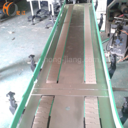 double channel 90 degree plastic stainless steel curved table top chain conveyors table top chain conveyor manufacturers