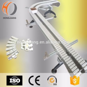 Food Medical industry low friction chain conveyor with roller beads