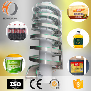 water bottle carton conveyor spiral screw conveyor systems