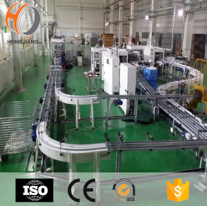 Transportador de cinta moudular de plástico para tejido de transimisión de salud fábrica de papel PVC PU POM sistemas de cinta transportadora