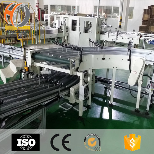 Plastic moudular belt conveyor for tissue transimission health paper factory PVC PU POM belt conveyor systems