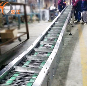 Stainless steel wire mesh belts conveyor