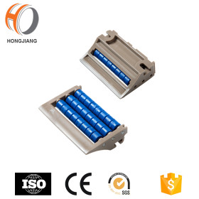 H567 Conveyor Machine Transfer Plate Plastic Roller Transition Chain